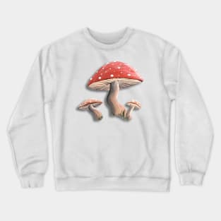 Cute Mushrooms Crewneck Sweatshirt